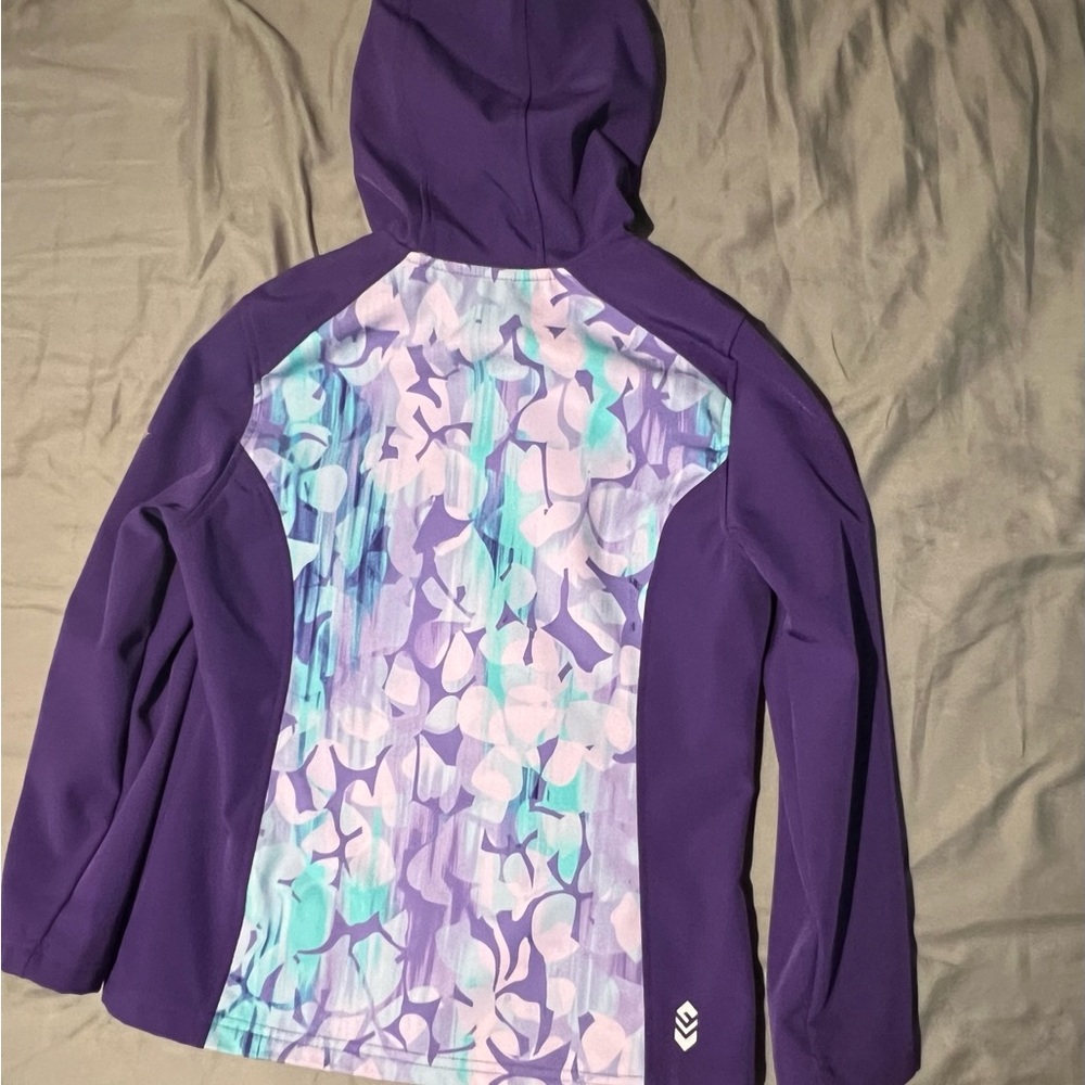 Free Country Softshell Hooded Girls Jacket size 10/12